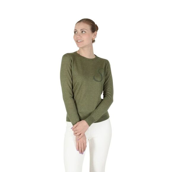 Dee Ocleppo Cashmere Pullover Sweater Women Green Sweaters - Picture 3 of 7